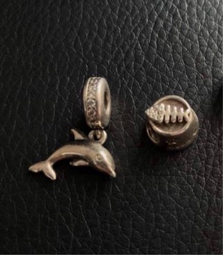 2 Charms Pandora Originales Plata