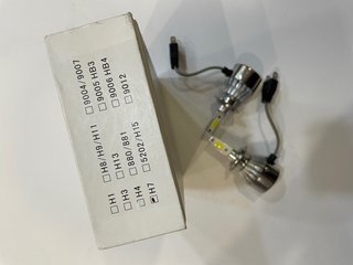 Conjunto 2 Lâmpadas LED H7 Faróis Automóveis