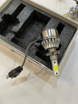 Conjunto 2 Lâmpadas LED H7 Faróis Automóveis