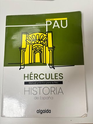 Historia de España 2º Bachillerato PAU
