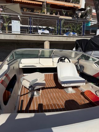 Barco con remolque (se vende sin motor)