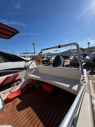 Barco con remolque (se vende sin motor)