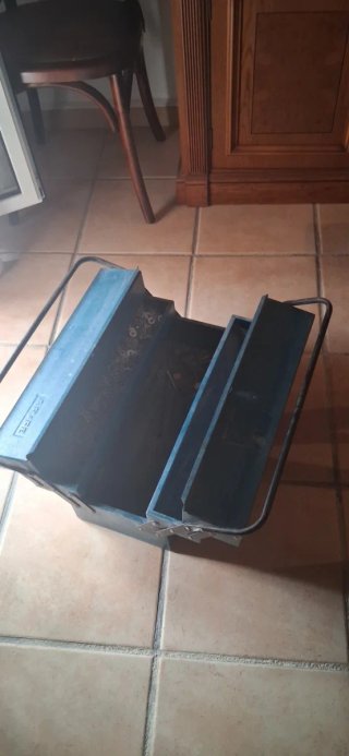 Caja Herramientas Metálica Plegable