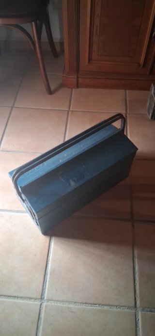 Caja Herramientas Metálica Plegable