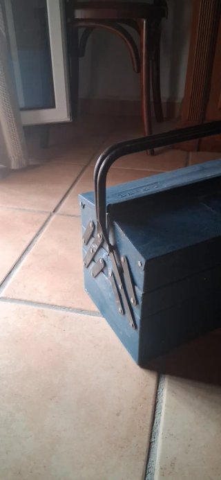 Caja Herramientas Metálica Plegable