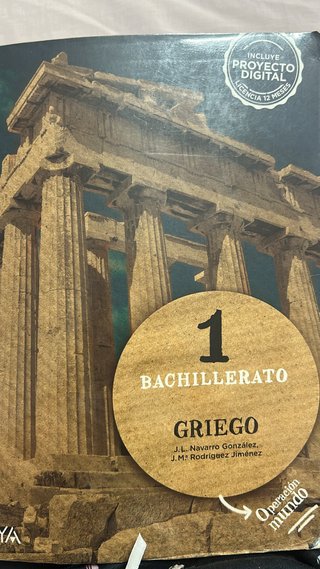 Griego 1 Bachillerato