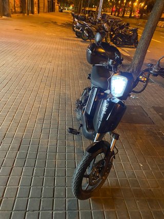Bicicleta Eléctrica Negra