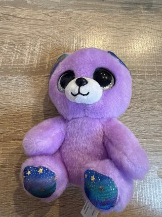 Peluche Oso Morado Estrellas