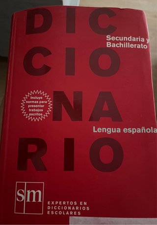 Diccionario lengua española: Secundaria y Bachi...
