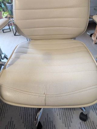Silla de Oficina Beige