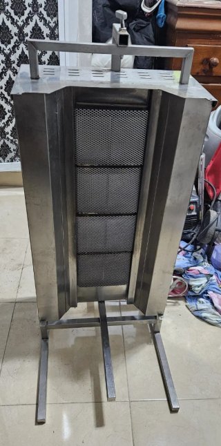 2 Máquinas shawarma kebab acero inoxidable POTIS