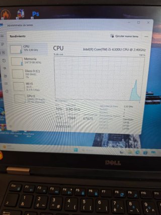 Ordenador portátil DELL I5 SEXTA GENERACIÓN, 8RAM