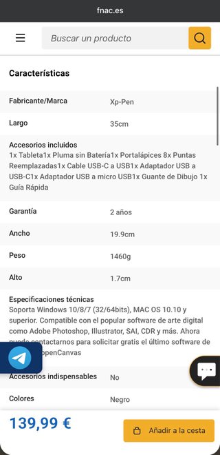 Tableta Gráfica XP-Pen Deco Pro Medium