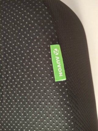 Cojín Ortopédico Viscoelástico AUVON Negro