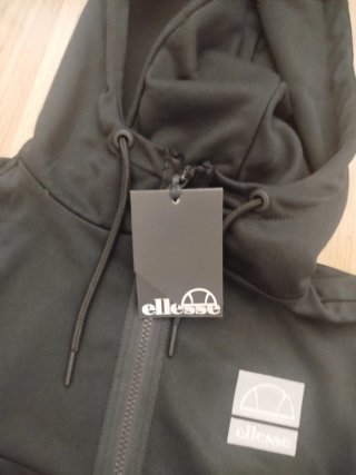 Sudadera Ellesse Negra con Capucha