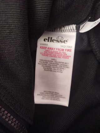 Sudadera Ellesse Negra con Capucha