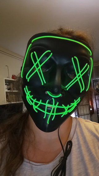 Máscara LED La Purga