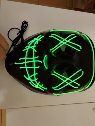 Máscara LED La Purga