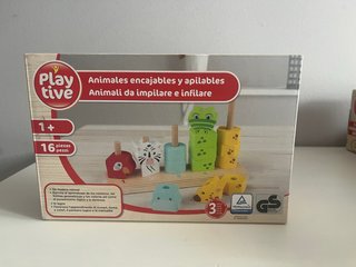 Juguete madera Play Tive Animales encajables