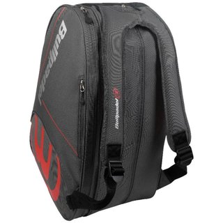 Paletero Bullpadel gris y rojo