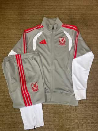 Chándal Adidas Hombre Gris y Rojo