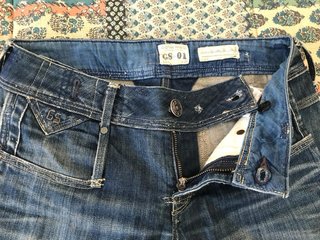 Jeans con risvolti