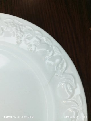 12 Platos Cerámica Italiana Vintage Quadrifoglio