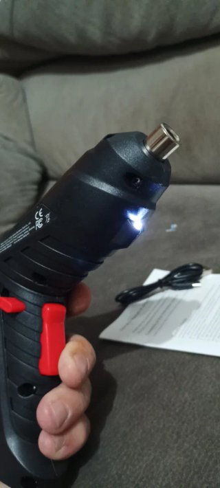 Atornillador Eléctrico Recargable doble posición!