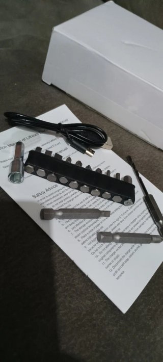 Atornillador Eléctrico Recargable doble posición!