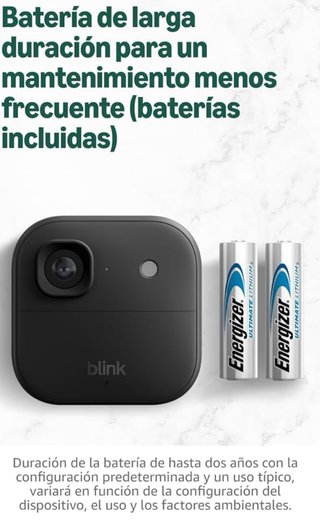 Pack 4 Cámaras Blink Outdoor 2K+ ÚLTIMA GENERACIÓN