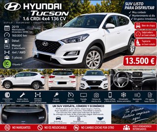 Hyundai Tucson 1.6 CRDi 4x4 136 CV