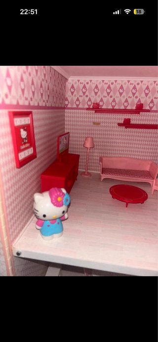 Casa de Muñecas Hello Kitty