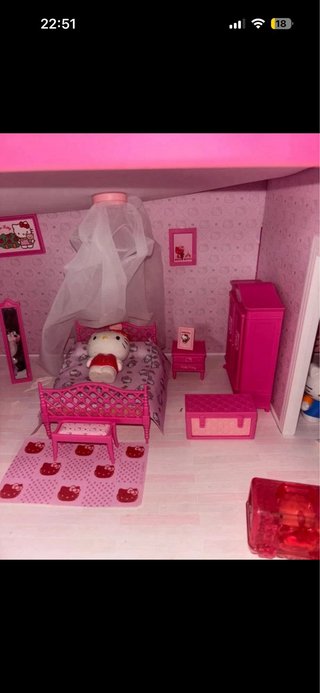 Casa de Muñecas Hello Kitty