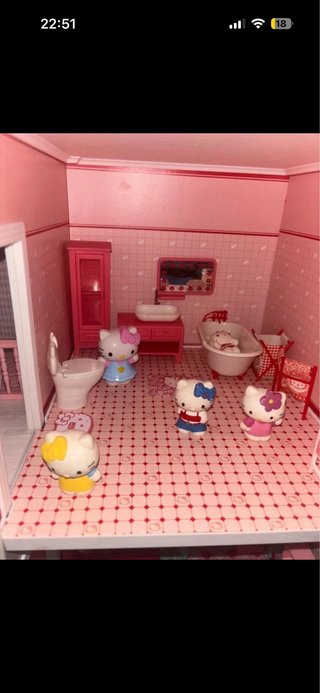 Casa de Muñecas Hello Kitty