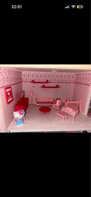 Casa de Muñecas Hello Kitty