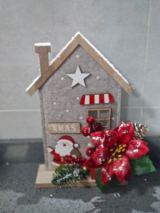 Casa Decoración Navidad XMAS