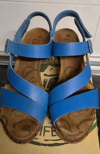 Sandalias Art Azules