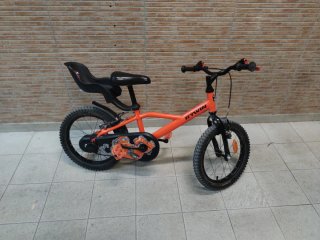 Bicicleta Infantil 16" Naranja