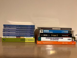 Lote de 9 libros sobre Microsoft Office y MOS