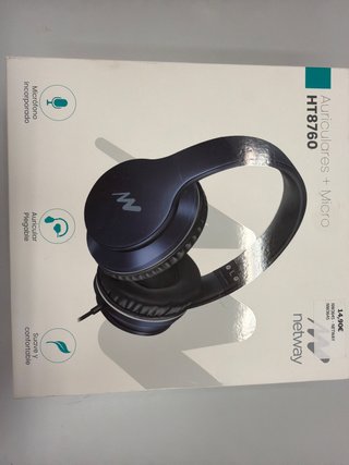 Auriculares con Micrófono Netway HT8760