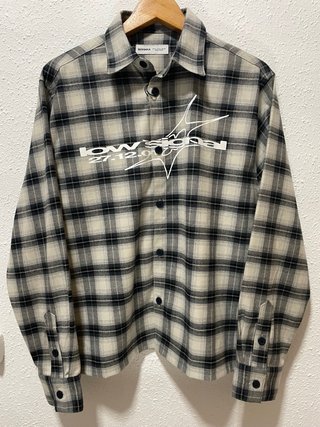 Camisa Cuadros Manga Larga Bershka