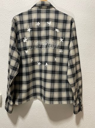 Camisa Cuadros Manga Larga Bershka