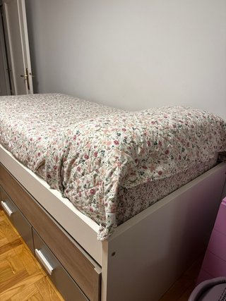 Cama Nido 90x190 con Somier y Colchón