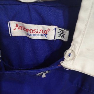Grembiule bimbo Ambrosino blu
