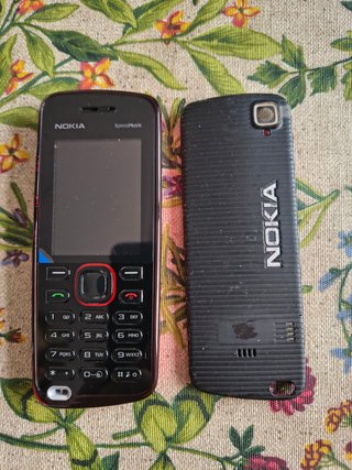 Móvil Nokia 5220 XpressMusic Negro/Rojo
