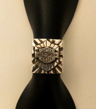 Anillo Plata Harley-Davidson