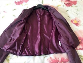 Blazer colore  melanzana