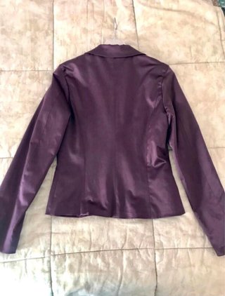 Blazer colore  melanzana