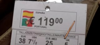 Zara Cuña Alta Flecos Beige