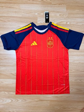 Camiseta Adidas España Roja y Azul